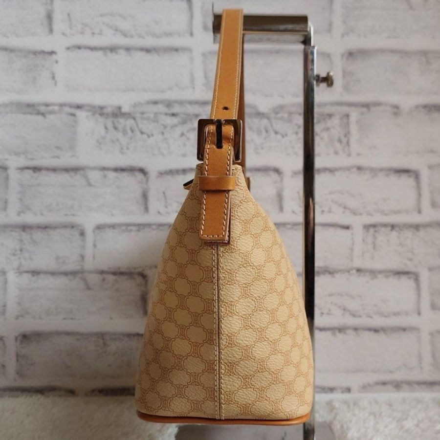💝FuFu.Style ⟡.·* Celine *稀有*奶茶色便當包手提包-17