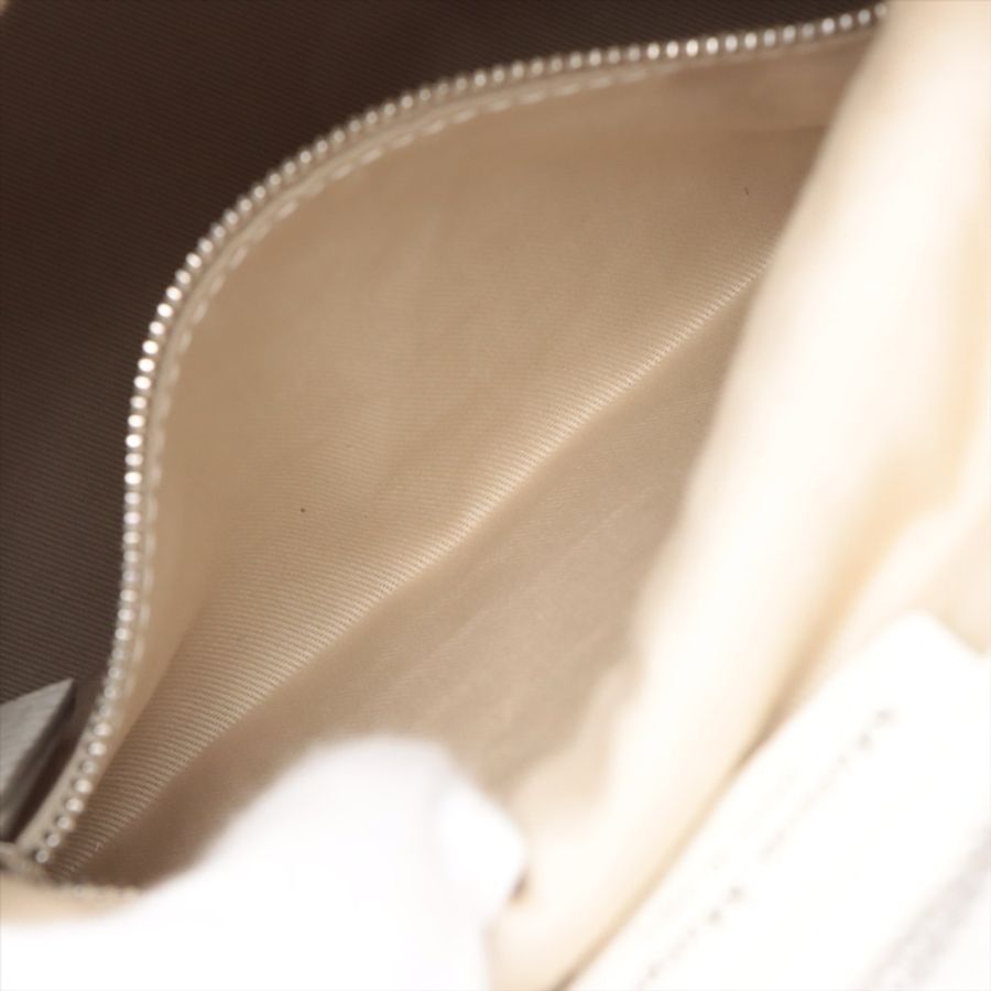 Maison Margiela 5AC Leather 2 Way Mini Handbag White-9