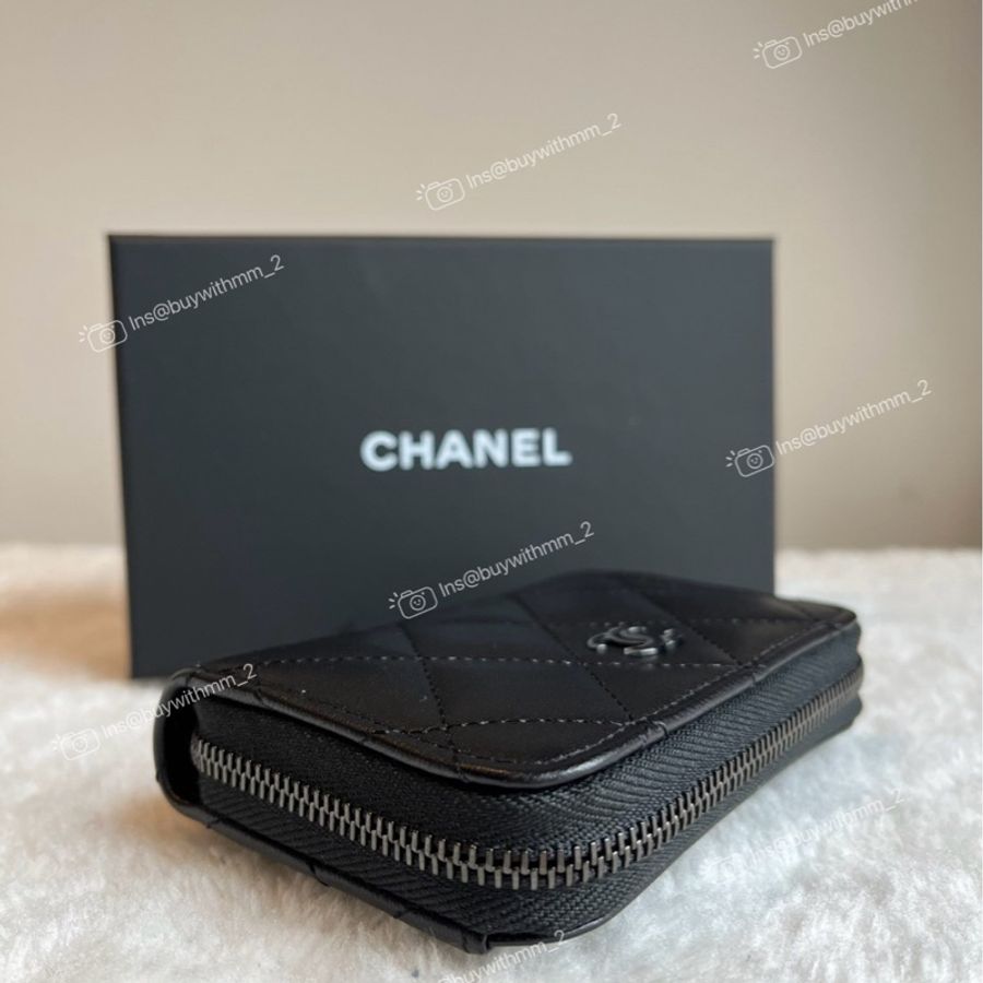 現貨💎So Black拉鍊零錢包🎄聖誕包裝-5