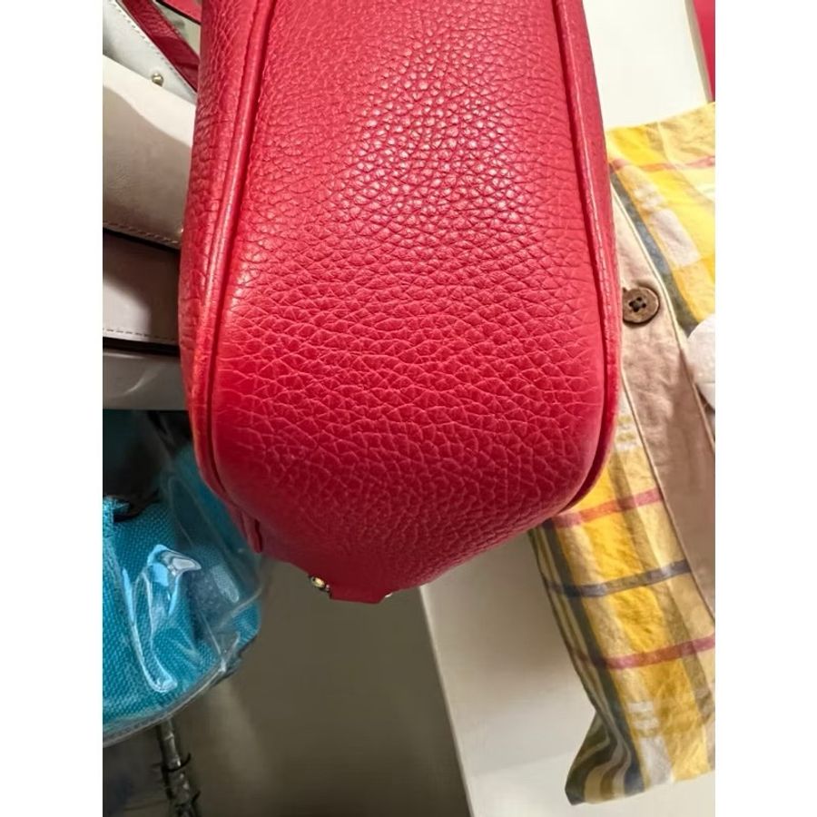 出清特價 Gucci 紅色 Disco 相機流蘇包-5