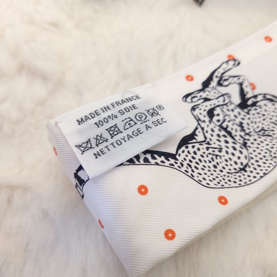 Hermès twilly 真絲絲巾-2