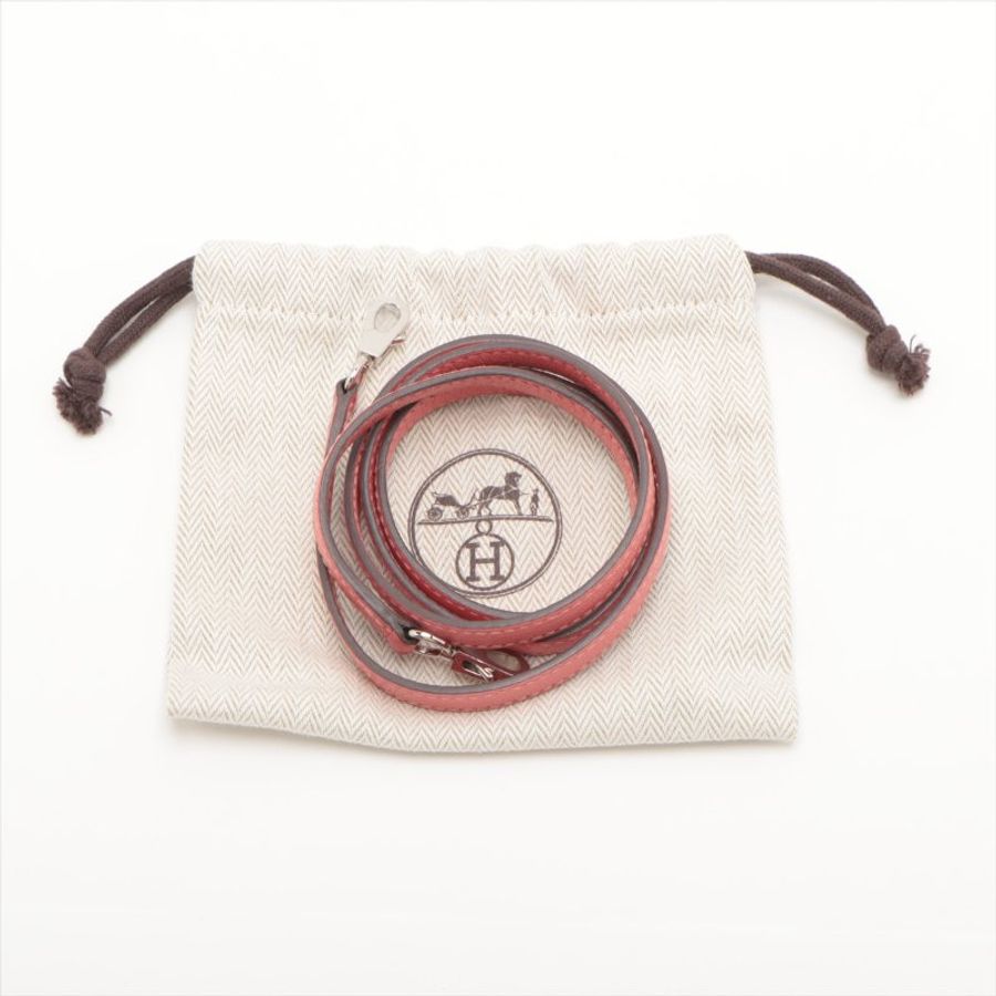 Hermes mini kelly 2 20 Chèvre Mysore Rose tyrien Silver Metal Fittings □D: 2000-1