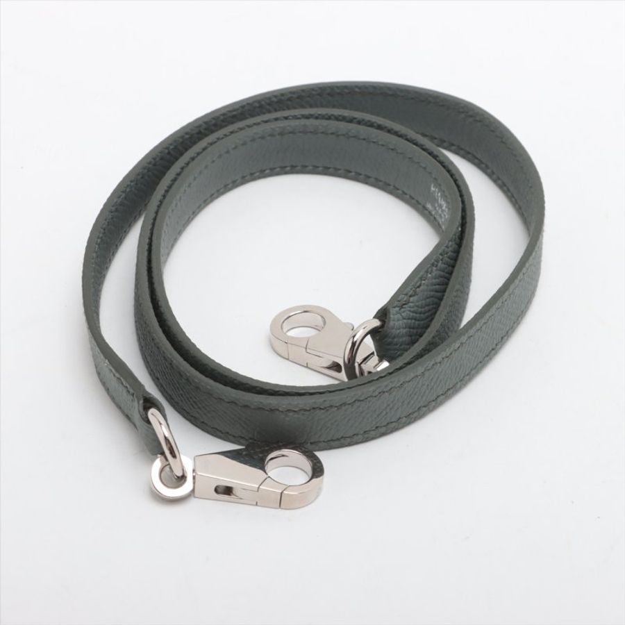 Hermes Kelly 25 Veau Epsom Ardoise Silver Metal Fittings D: 2019-6