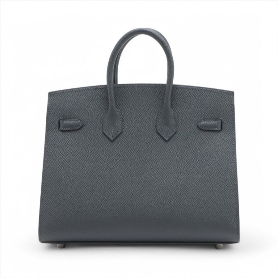 Hermes Birkin 25 Serie Veau Epsom Ardoise Electrum hardware W: 2024-1