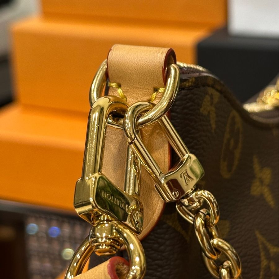 （已售出）Lv Boulogne M45832經典老花新款牛角包🈶24年購證 剛離櫃未使用 賠出❤️‍🔥-18