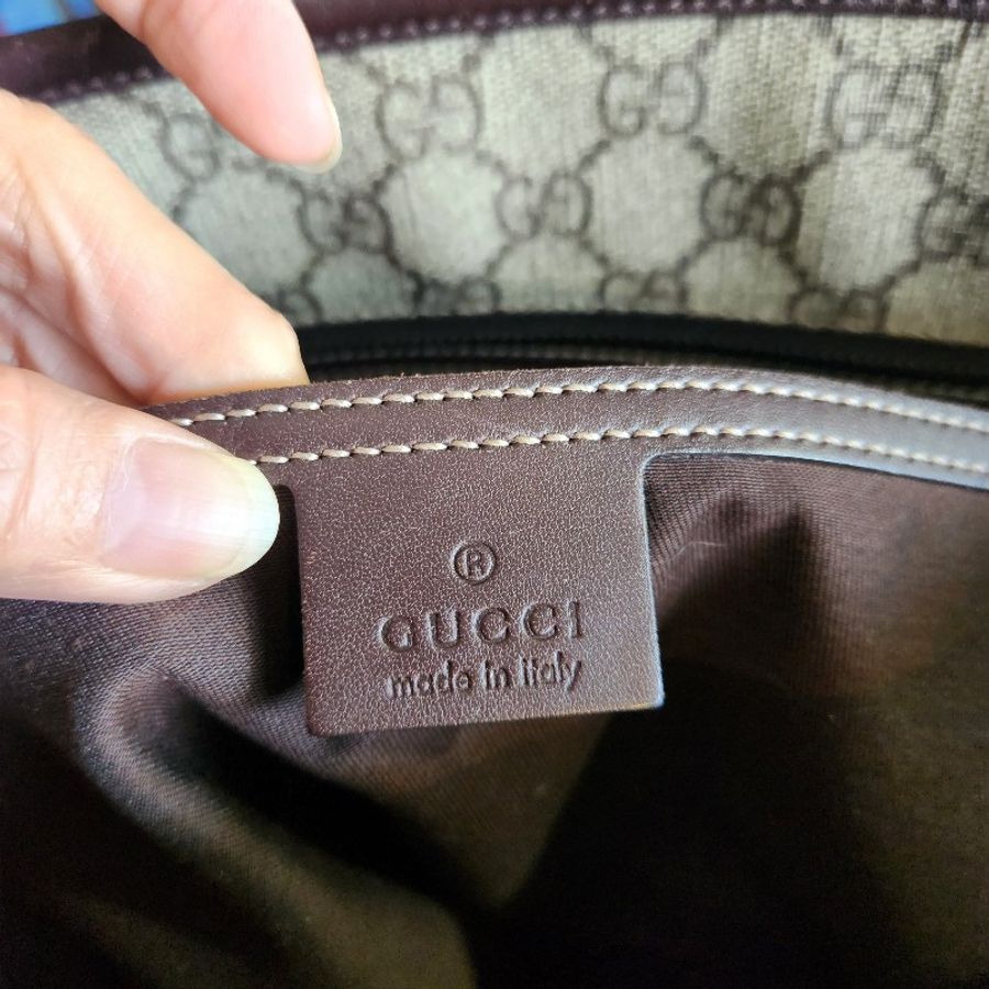#Gucci #托特包 容量大 很輕 真皮把手 甜價入手 使用不心疼-7