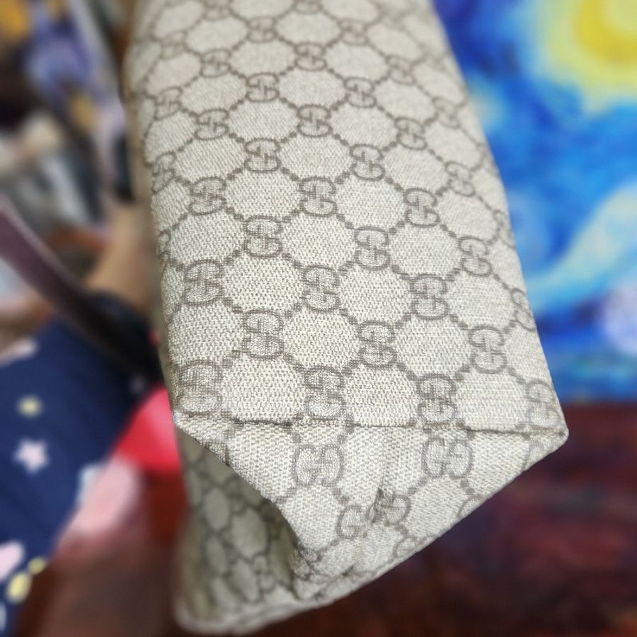 #Gucci #托特包 容量大 很輕 真皮把手 甜價入手 使用不心疼-9