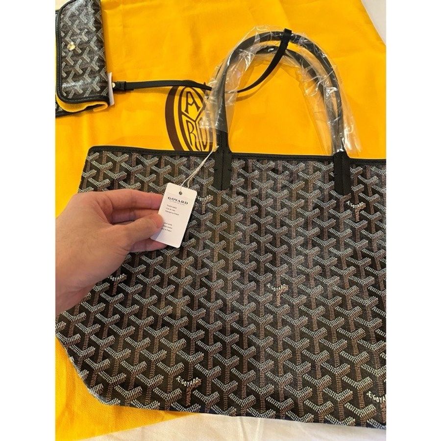 Goyard tote pm 黑-9