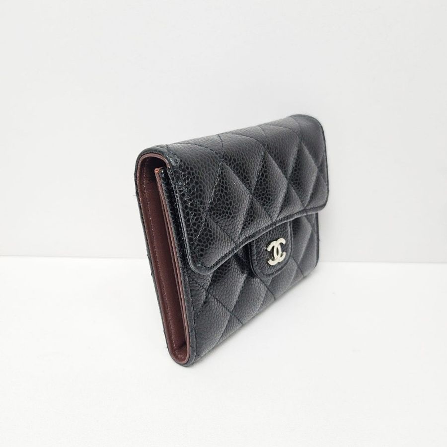 Chanel Classic Flap Small Wallet黑色-3