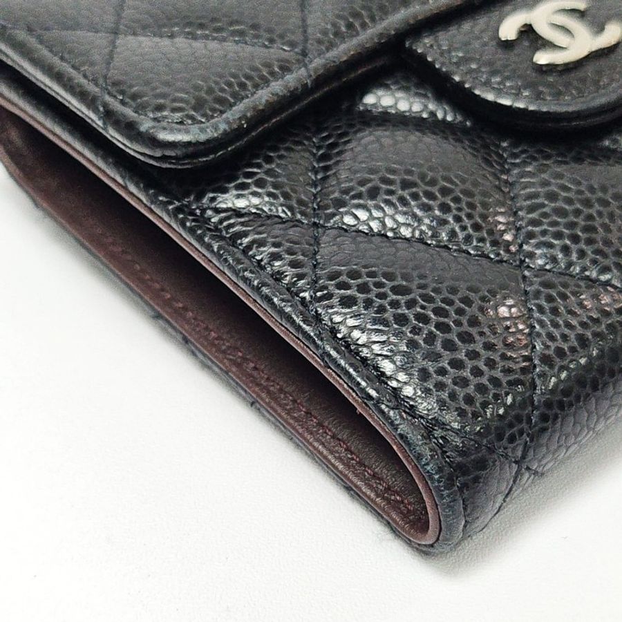 Chanel Classic Flap Small Wallet黑色-13