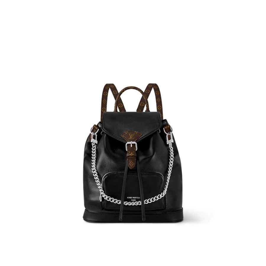 LV Montsouris Vibe PM 全新 小羊皮後背包-1