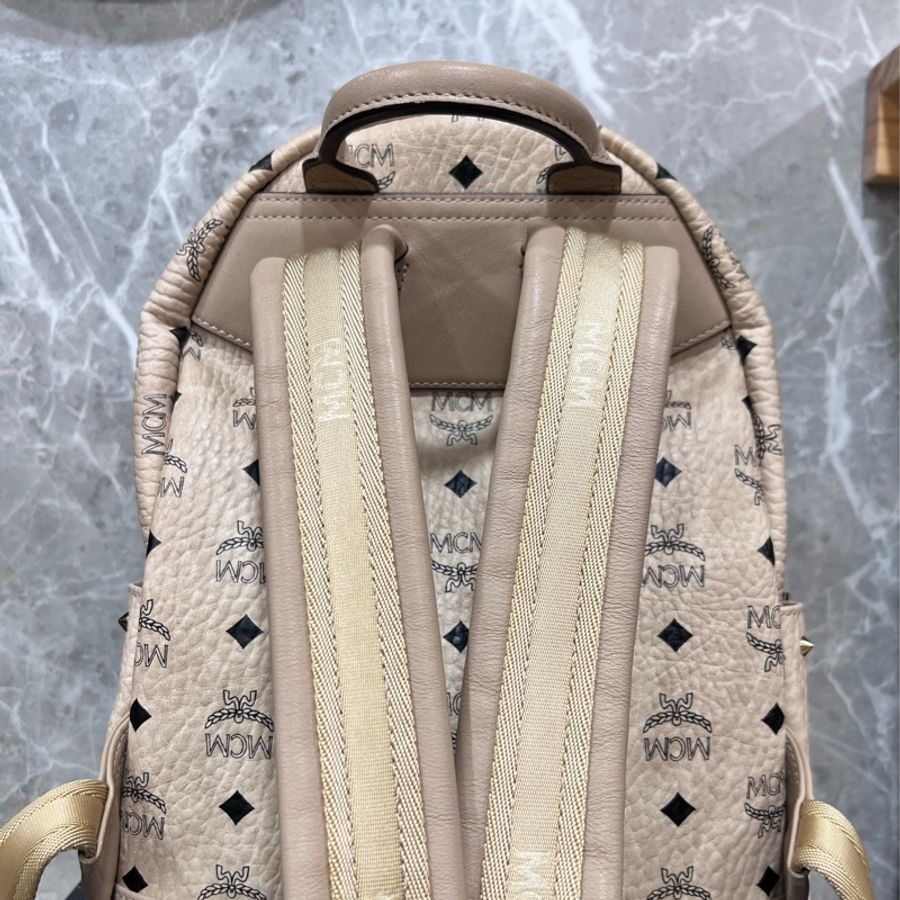 mcm 鑲鑽限量後背包-3