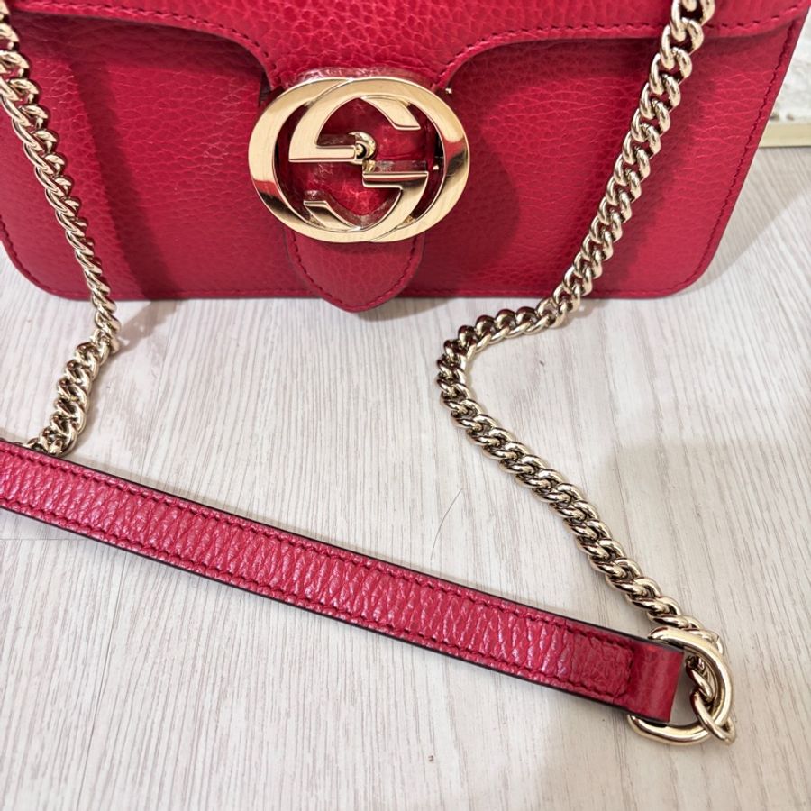 GUCCI金鏈風琴包-9
