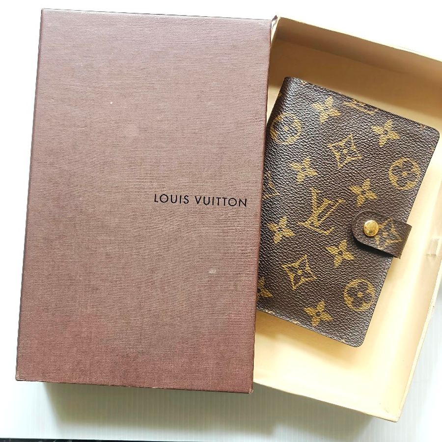 Louis vuitton路易威登中古老花筆記本-0