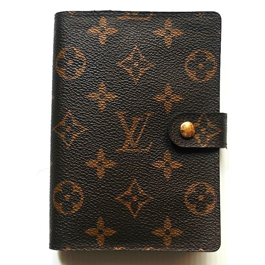 Louis vuitton路易威登中古老花筆記本-4