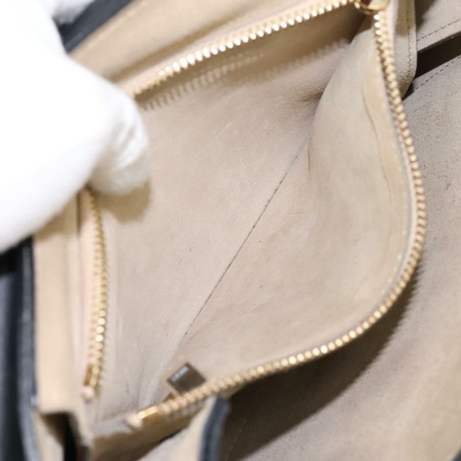 【日本直送】Chloe Fay 肩背包 麂皮皮革 黑色 正品 KD130-25