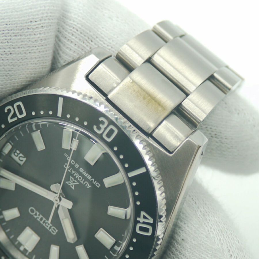 SEIKO PROSPEX 潛水員潛水機械 1965 Heritage SBDC101 自動灰色錶盤手錶-10