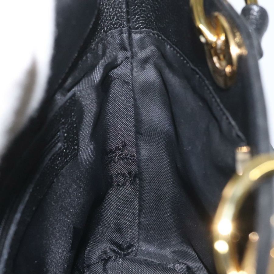 【日本直送】MCM 手提包 皮革 黑色 金色 正品 yk17655-18