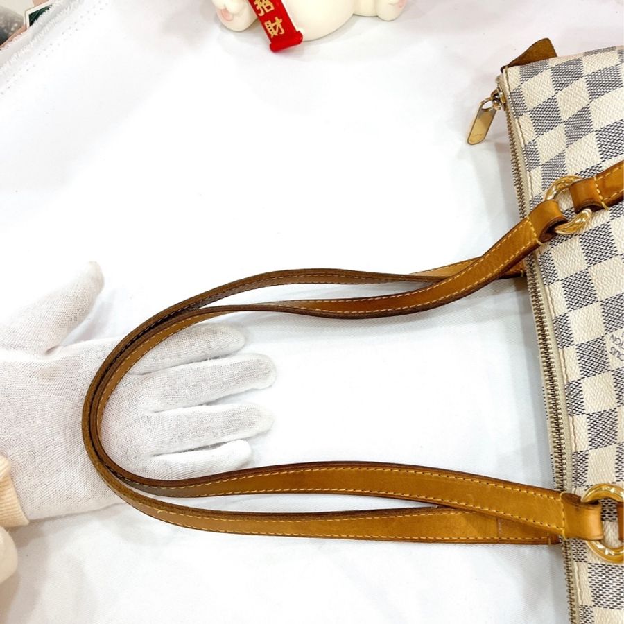 莉亞精品♡LV N41279 棋盤格小天心 二手-16