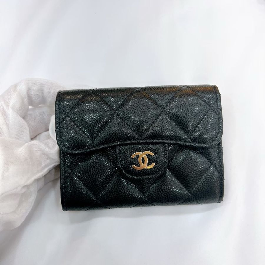 莉亞精品♡Chanel AP0220 經典雙層卡包 金扣 全新-4