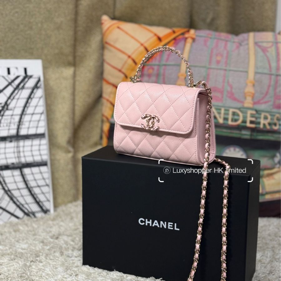Chanel 25S 粉紅色Kelly 手柄-0