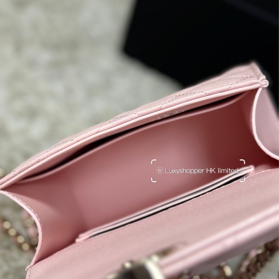 Chanel 25S 粉紅色Kelly 手柄-3