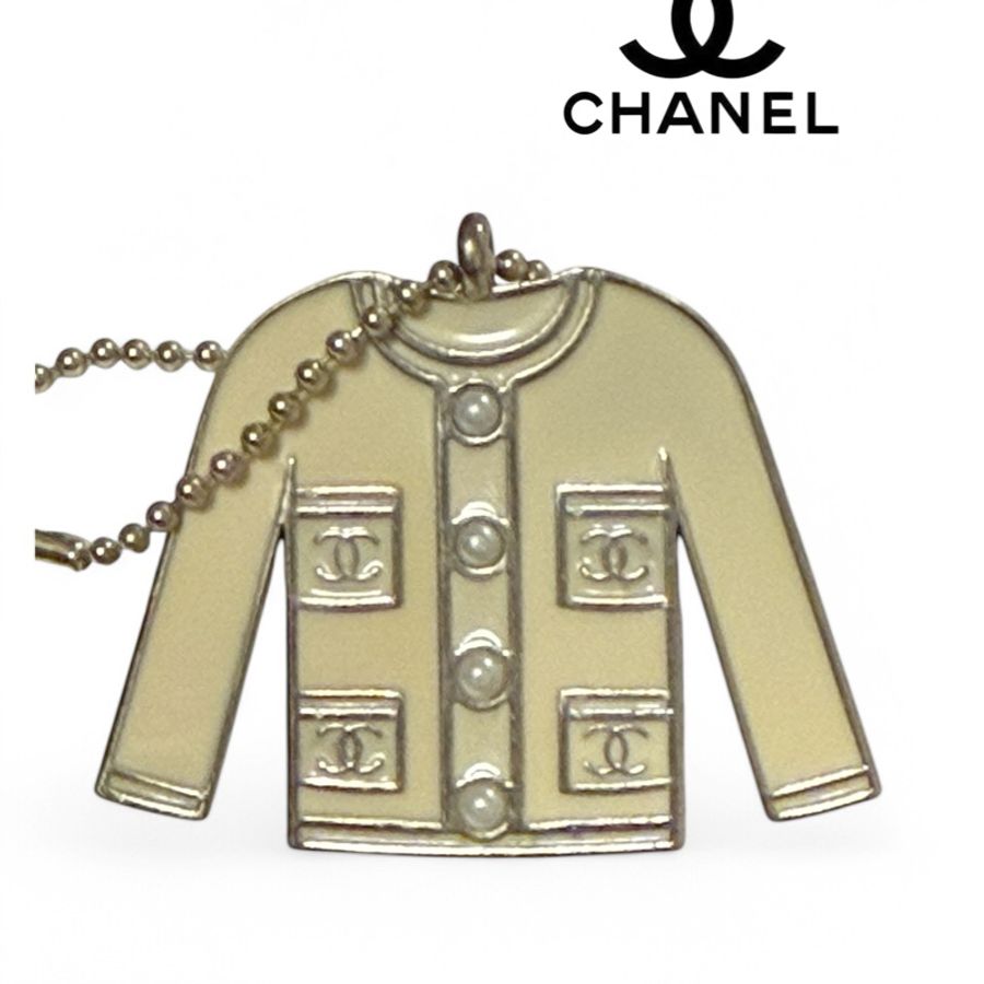 🍒CHANEL COCO JACKET吊飾/鑰匙鏈/項鍊 3F250403-2-0