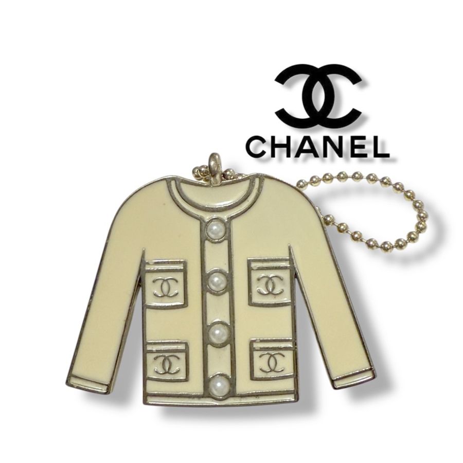 🍒CHANEL COCO JACKET吊飾/鑰匙鏈/項鍊 3F250403-2-1