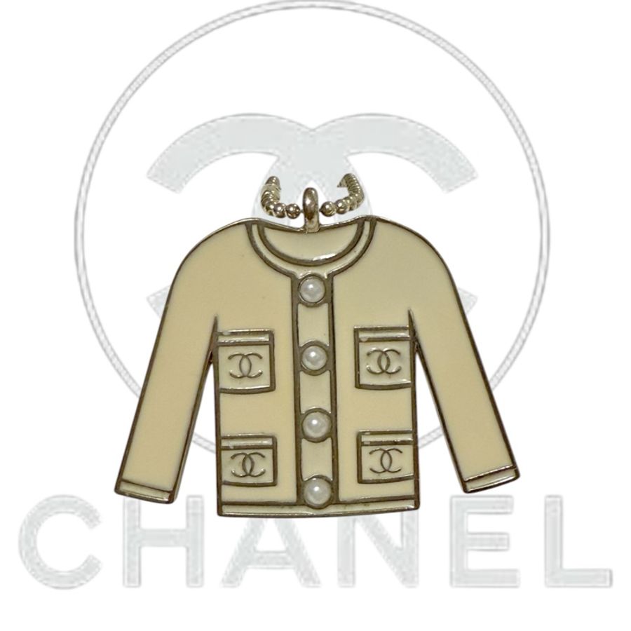 🍒CHANEL COCO JACKET吊飾/鑰匙鏈/項鍊 3F250403-2-2