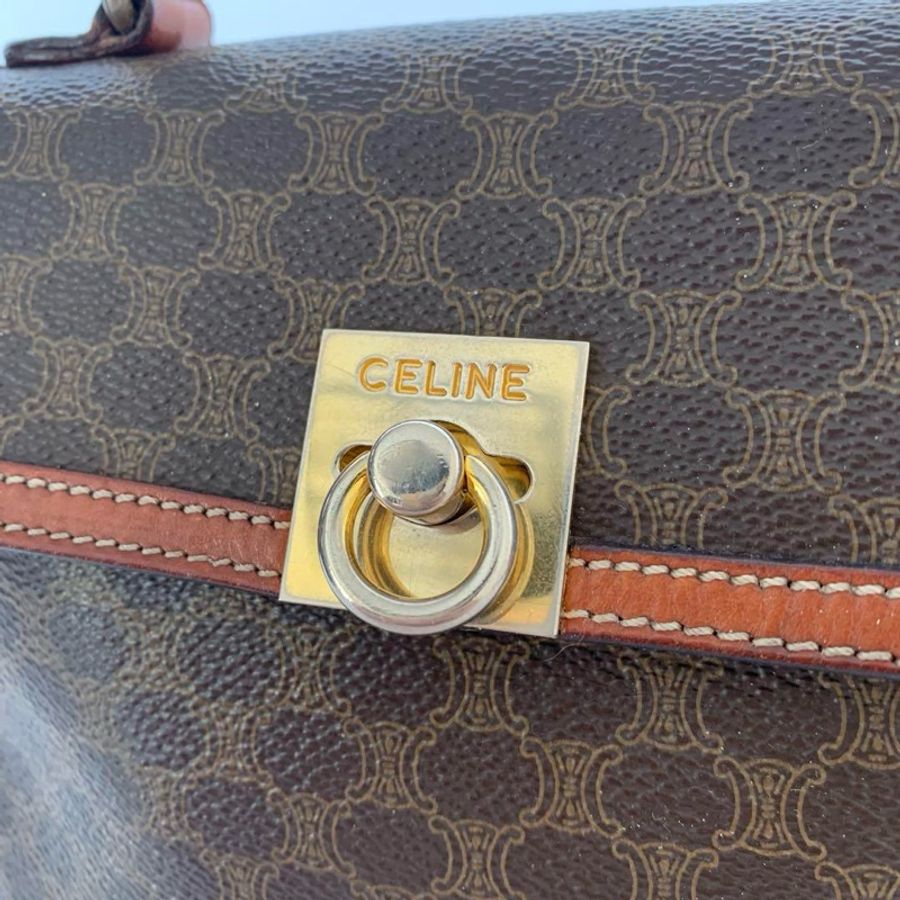 💝FuFu.Style ⟡.·* Celine 骨折價*稀有款式斜背包通勤包-2