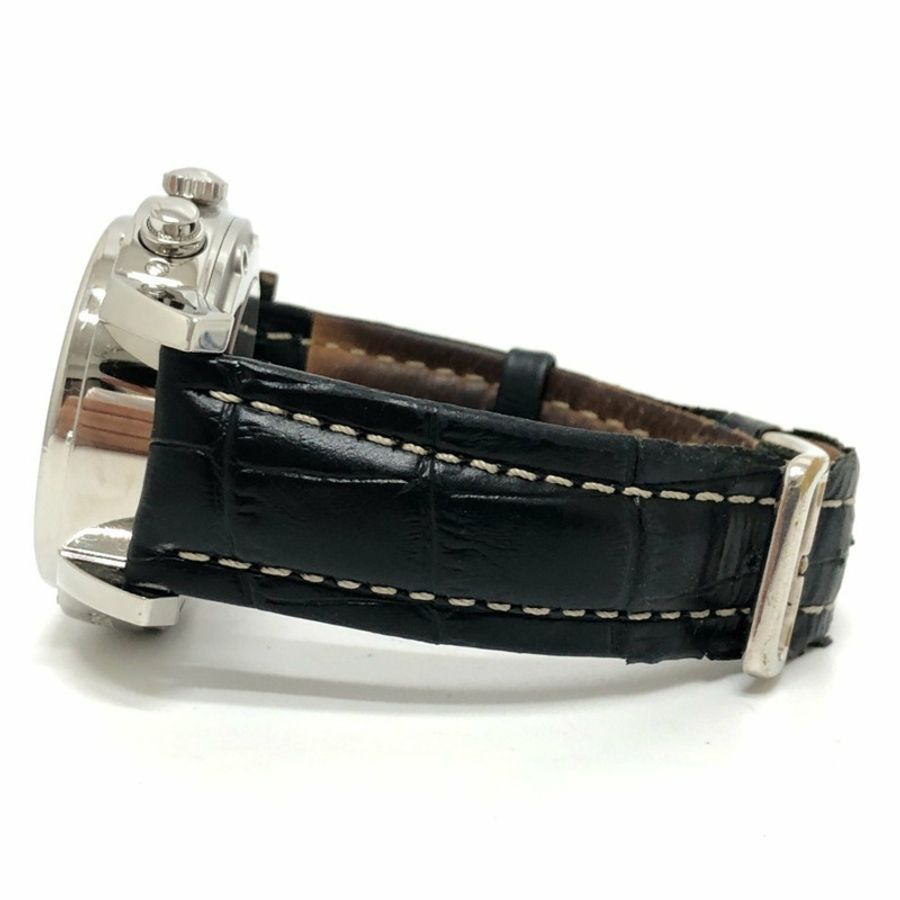 HERMES CP1.910 Clipper Chrono 自動計時碼錶日期腕錶 SS 男士銀色-4