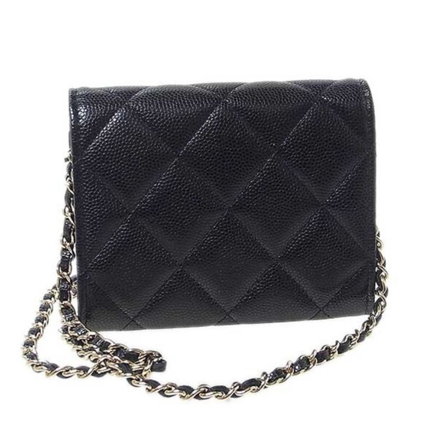 【M】Chanel|香奈兒小小廢包 mirco bag、mini bag、小皮件 珍珠logo-7