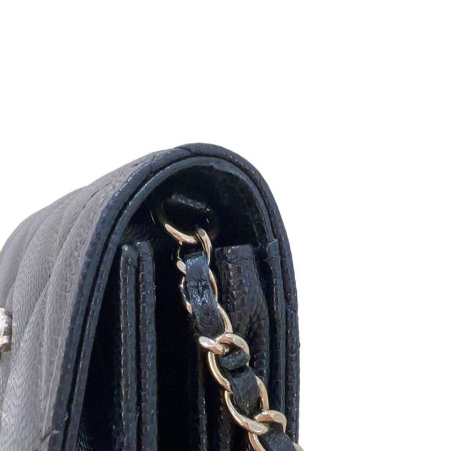 【M】Chanel|香奈兒小小廢包 mirco bag、mini bag、小皮件 珍珠logo-16