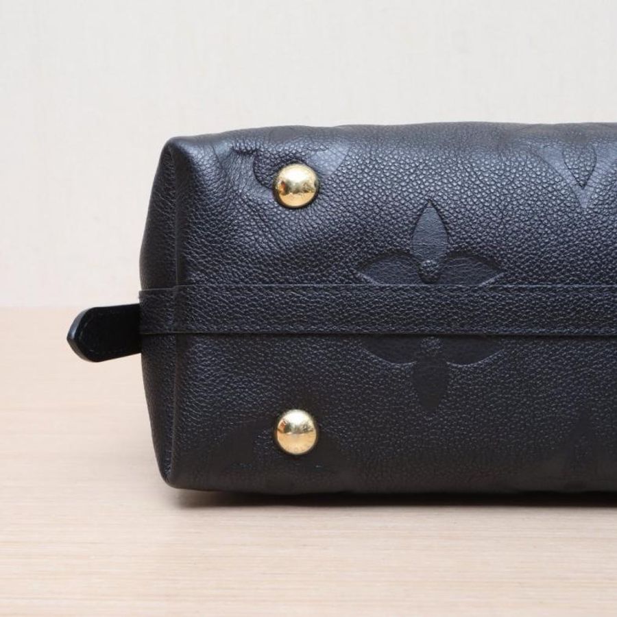 LOUIS VUITTON(路易威登) CARRYALL 小號 29 配子袋 黑色 晶片-3