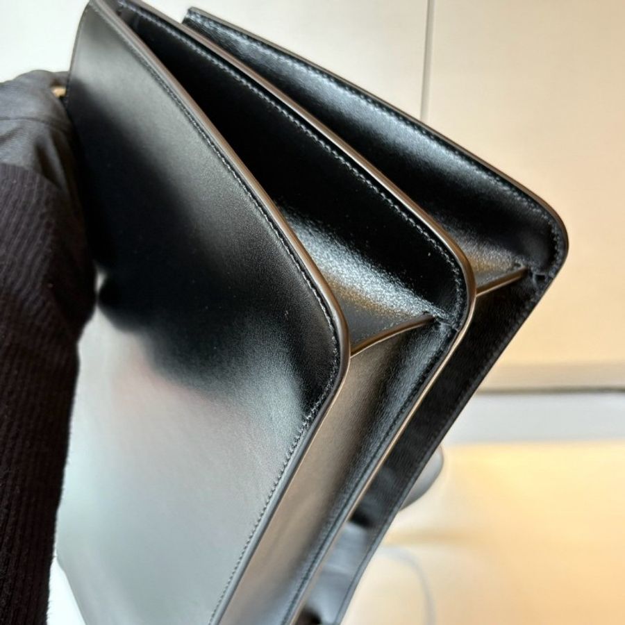 Cartier 美洲豹系列 黑皮典雅兩用包-12