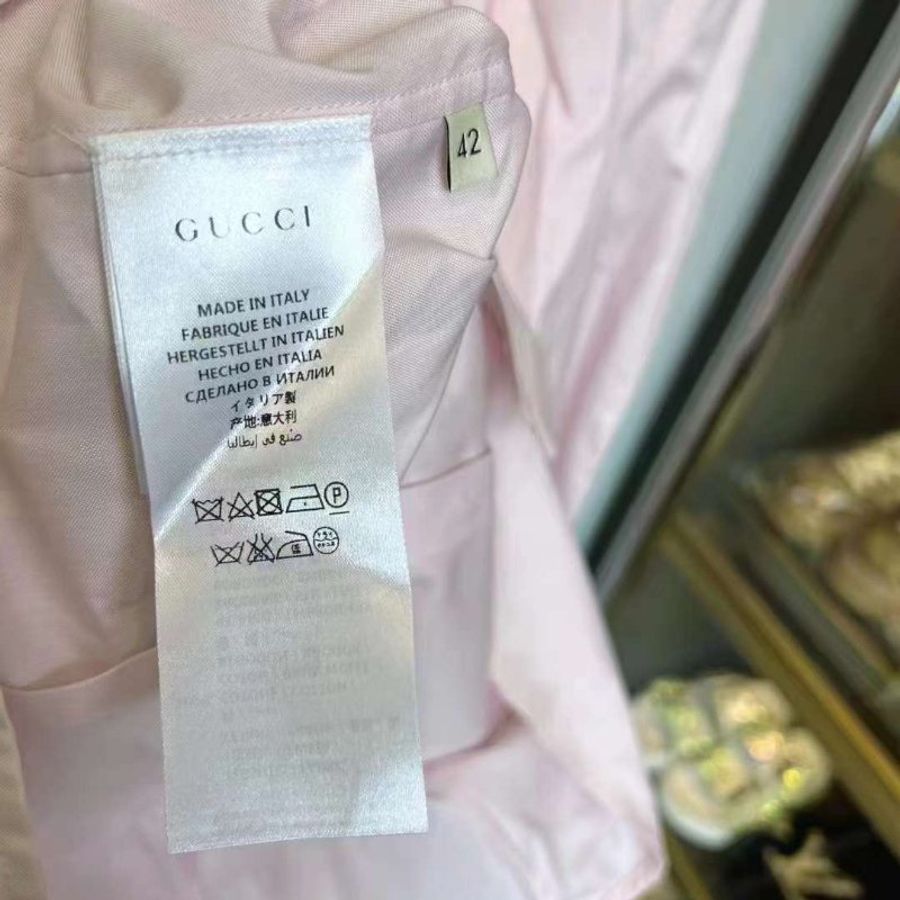Gucci 襯衫 沒穿過有吊牌 42號 實物很好看-2