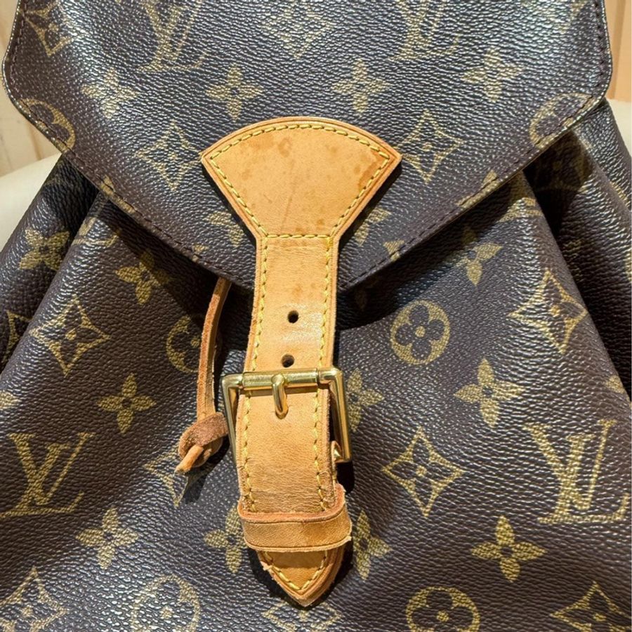 Lv 經典老花 monogram gm後背包 賠錢割愛 買到賺到-1
