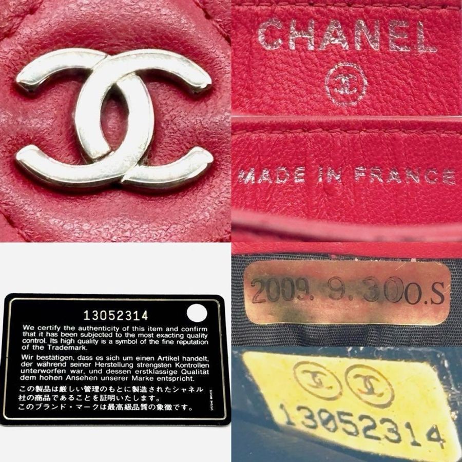 💝FuFu.Style ⟡.·* Chanel 紅色名片卡夾-5