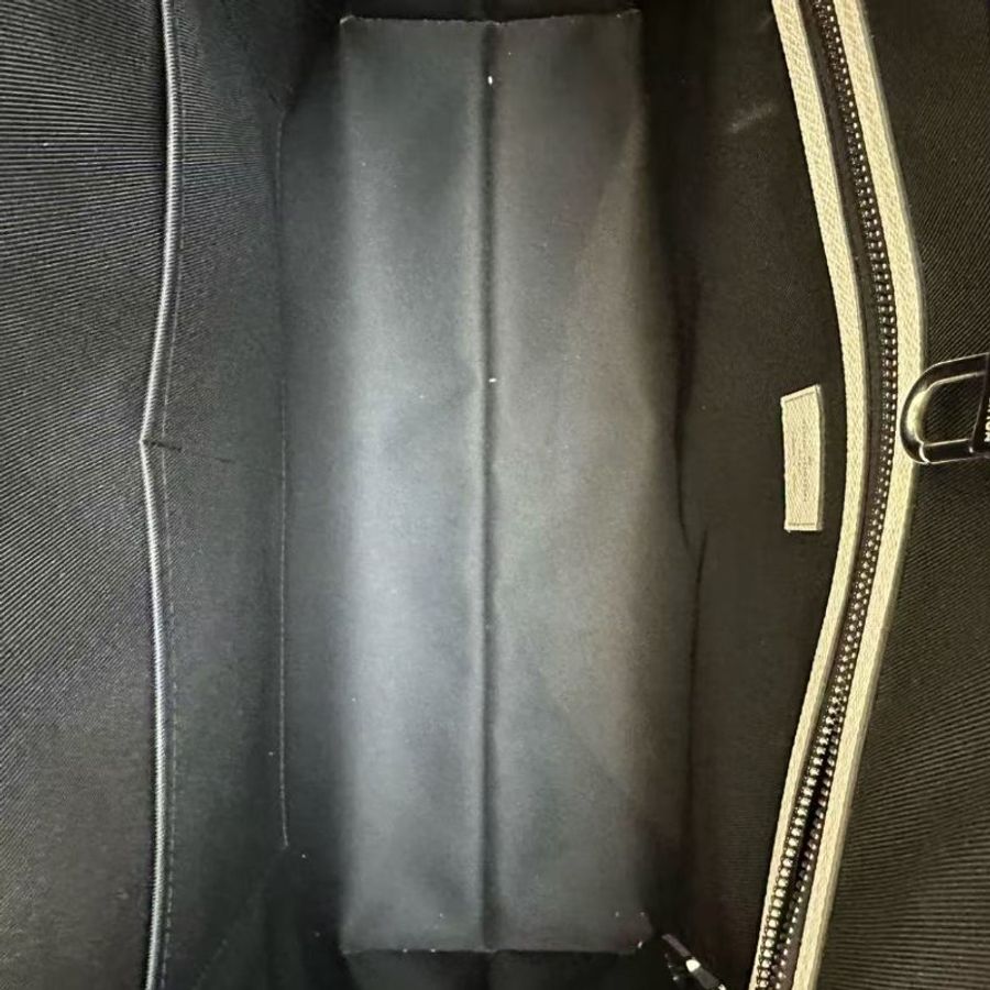 LOUIS VUITTON Weekend 灰白色 托特包 單肩包 男款 配件塵袋 98新-3