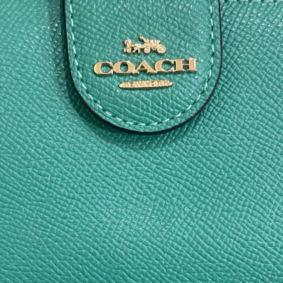 Coach 綠色中夾-12