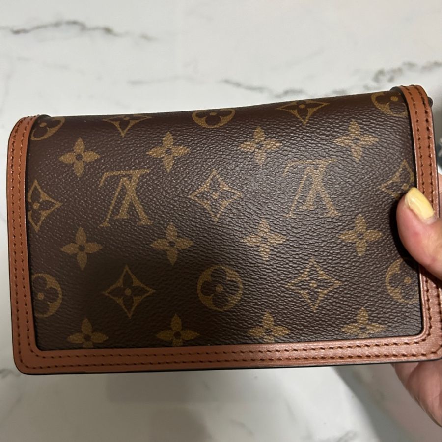 路易威登 LOUIS VUITTON LV DAUPHINE WOC 鏈條包 *九成新*-8
