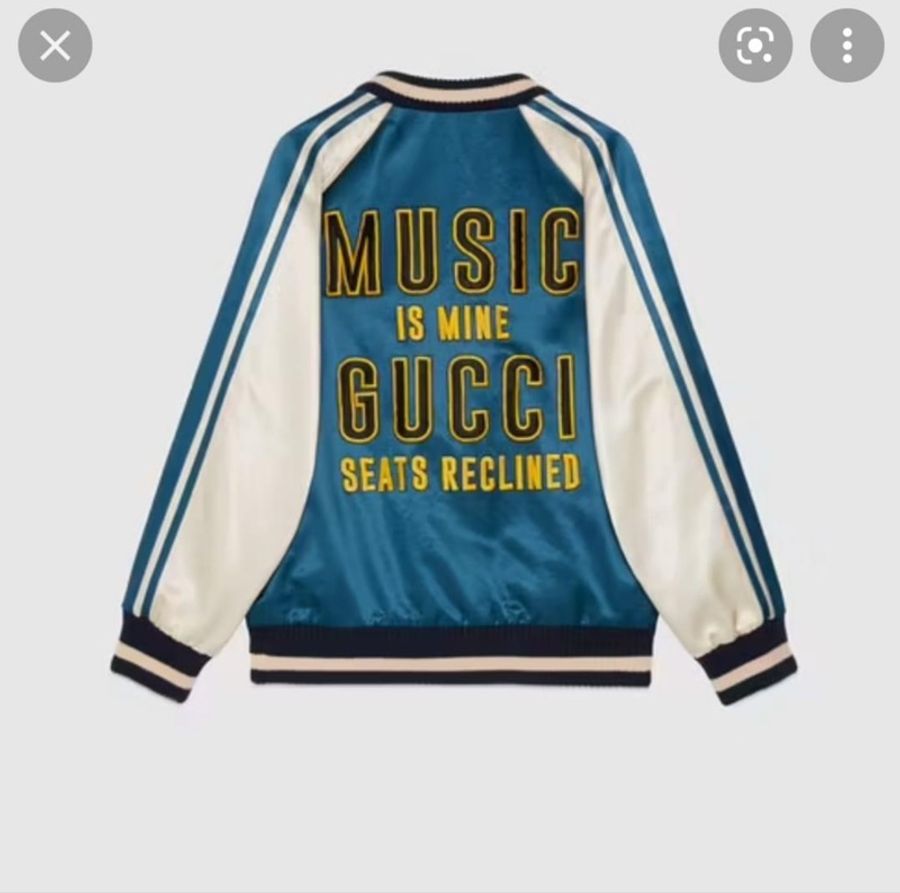 Gucci 100週年特别系列硬緞面夾克外套(超級限量)-2