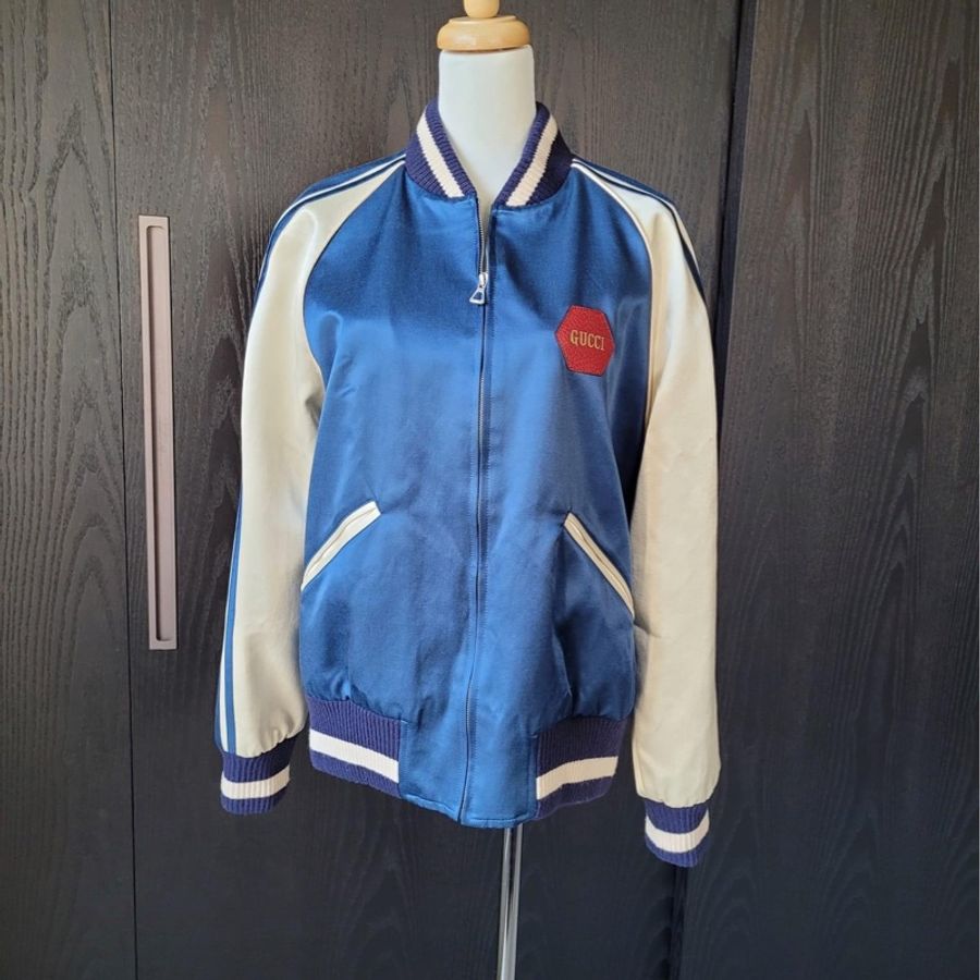 Gucci 100週年特别系列硬緞面夾克外套(超級限量)-3