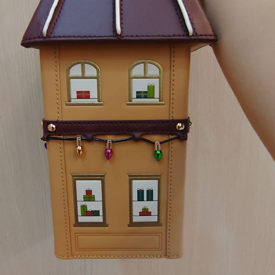 Kate Spade toy house 聖誕玩具屋 造型手提包 側背包-3