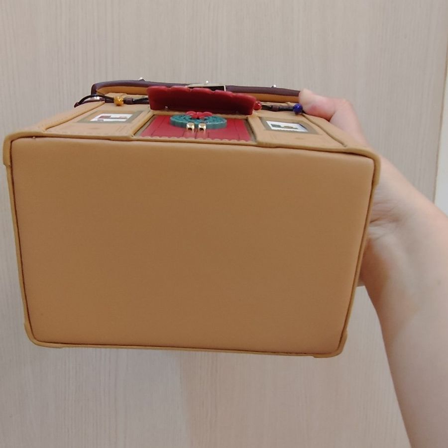 Kate Spade toy house 聖誕玩具屋 造型手提包 側背包-10