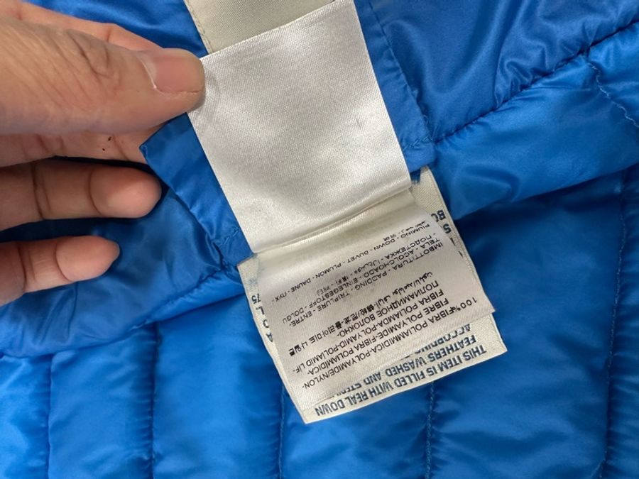moncler 寶藍 立領 連帽外套 輕羽絨 羽絨外套 防風外套-15
