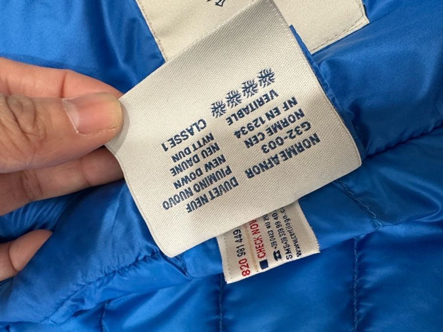 moncler 寶藍 立領 連帽外套 輕羽絨 羽絨外套 防風外套-17