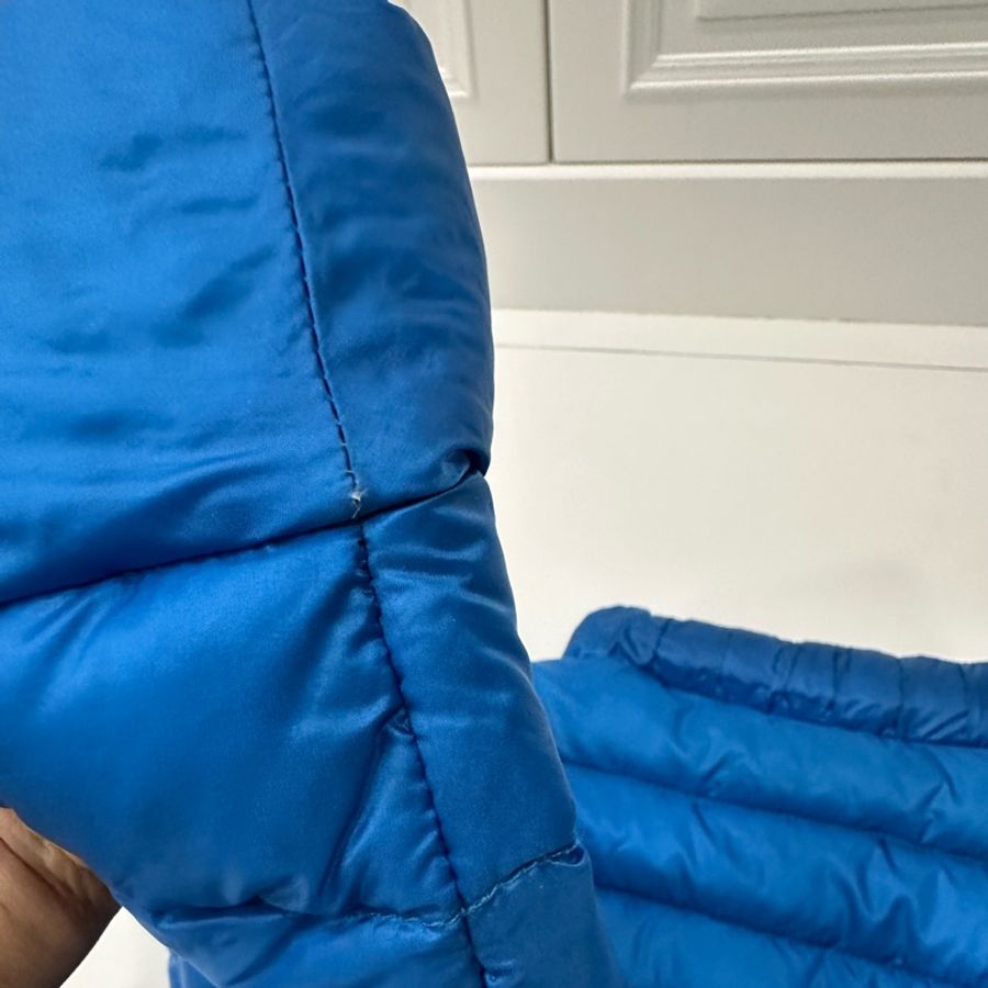 moncler 寶藍 立領 連帽外套 輕羽絨 羽絨外套 防風外套-25