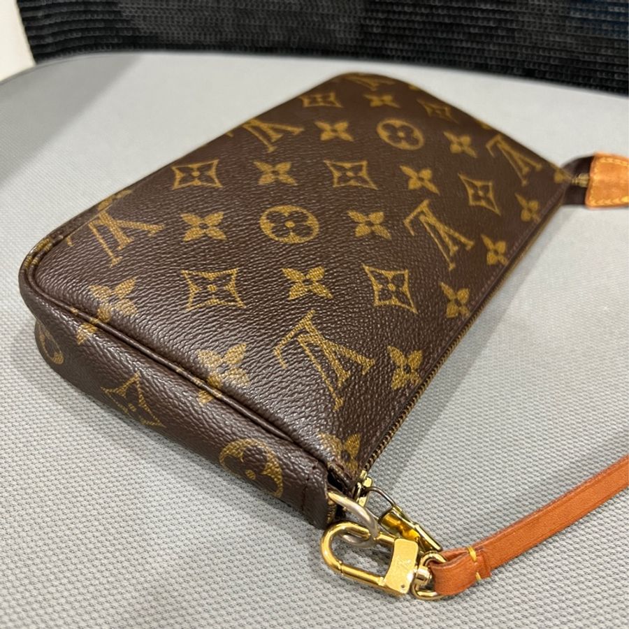 Louis Vuitton LV 經典老花麻將包 輕盈實背耐用👜包包狀態很好-5