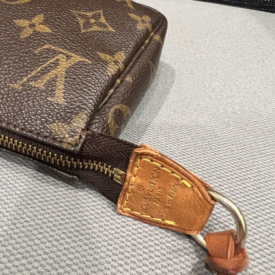 Louis Vuitton LV 經典老花麻將包 輕盈實背耐用👜包包狀態很好-6